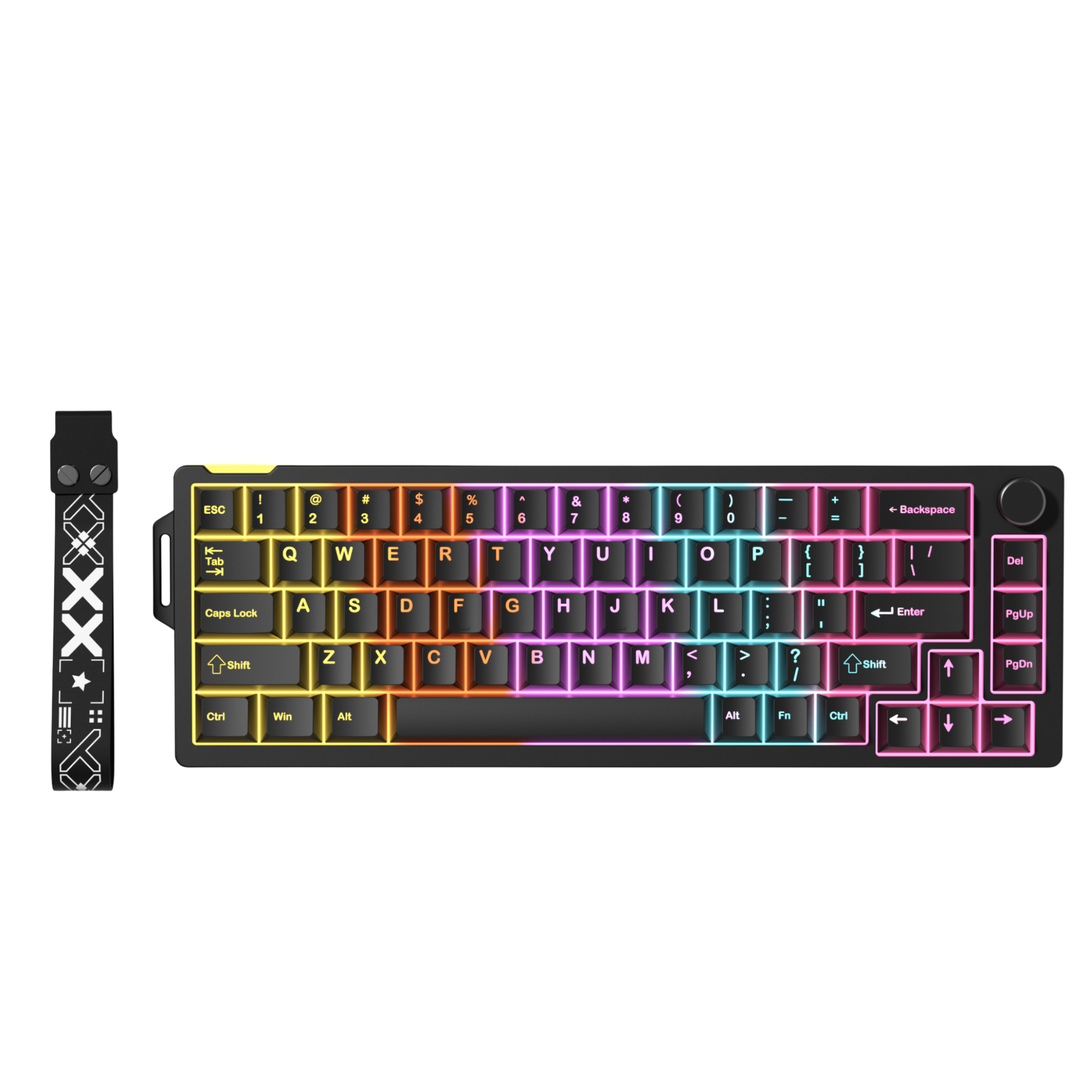 b*e様 SOUTH CLICK Tastatură mecanică FuryCube V68 RGB Knob – LUNIVISION SRL