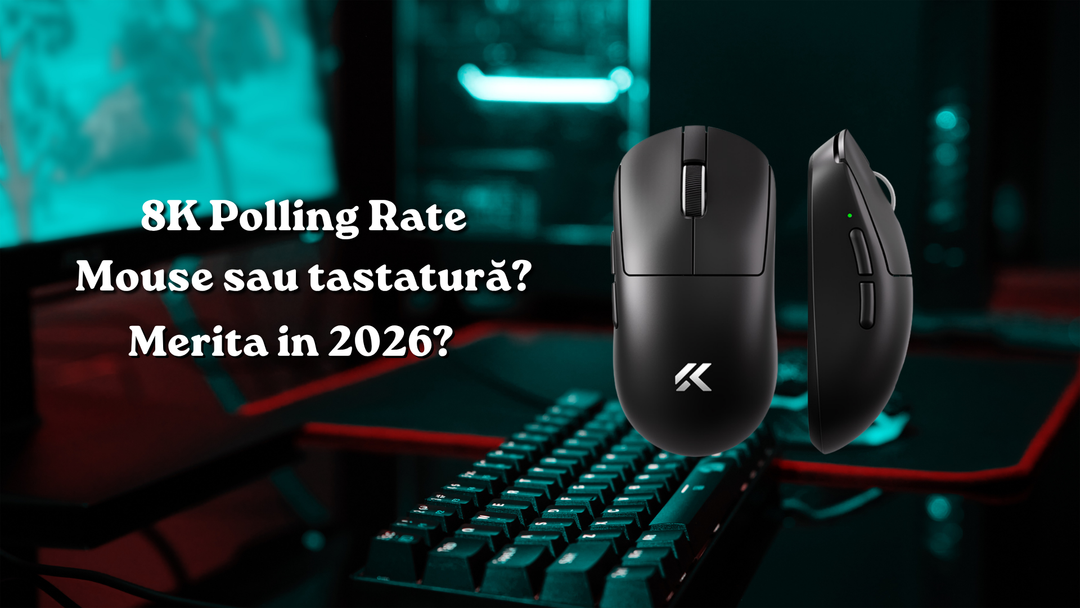 Ce înseamnă 8K polling rate și chiar contează în gaming?