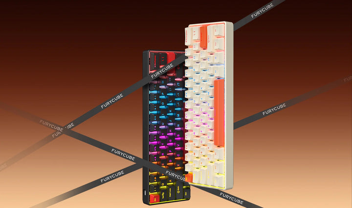 Tastatură mecanică FuryCube TS61 Compact RGB Gaming