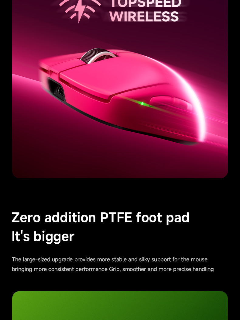 Mouse gaming wireless MCHOSE A7 V2 Ultra 8K