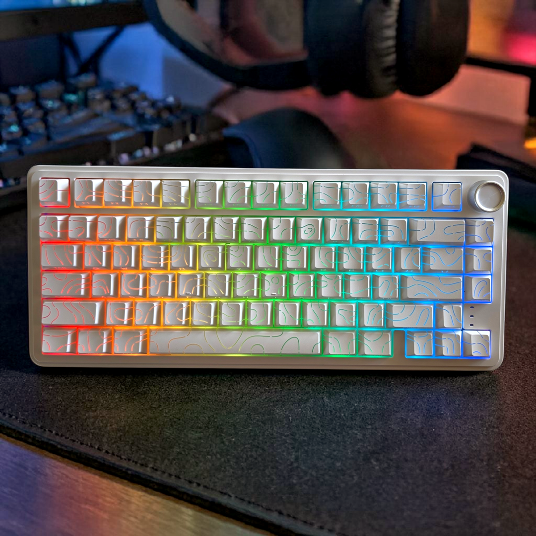 Tastatură mecanică gaming RX75 Pro – RGB Wireless