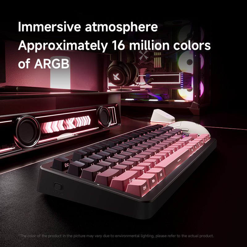 Tastatură mecanică MCHOSE G87 V2 TKL Wireless RGB