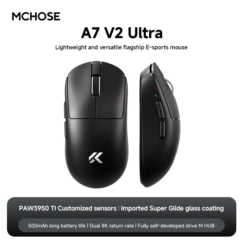 Mouse gaming wireless MCHOSE A7 V2 Ultra 8K