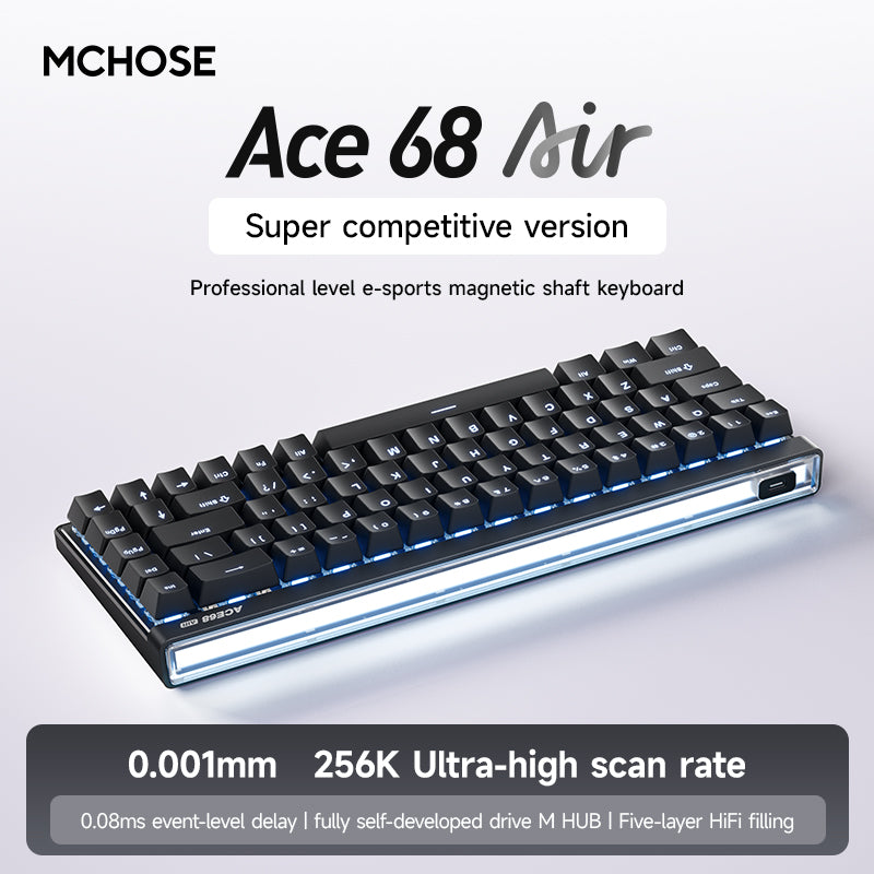 Tastatură mecanică MCHOSE ACE68 Air 8K Magnetic