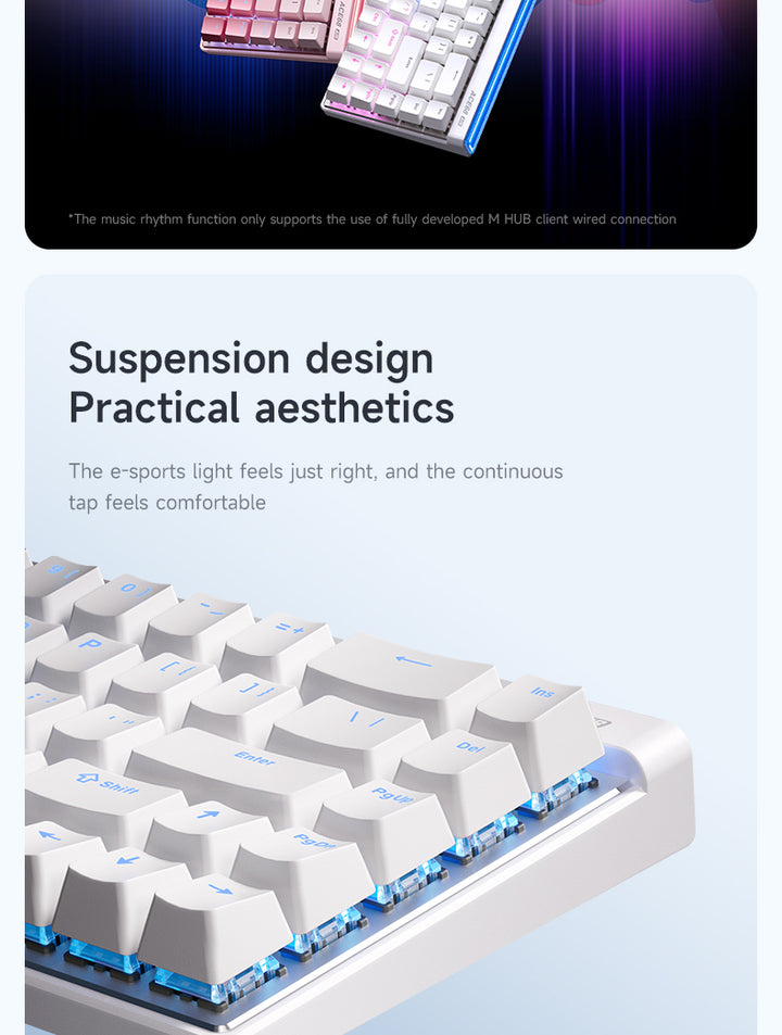 Tastatură mecanică MCHOSE ACE68 Air 8K Magnetic