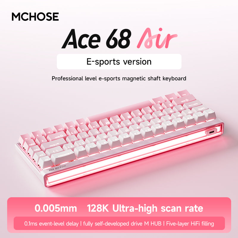 Tastatură mecanică MCHOSE ACE68 Air 8K Magnetic