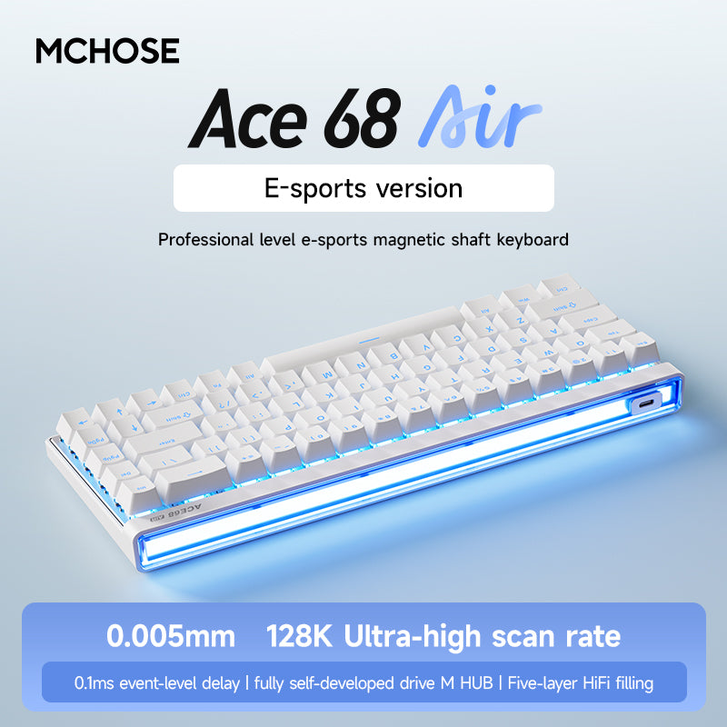 Tastatură mecanică MCHOSE ACE68 Air 8K Magnetic