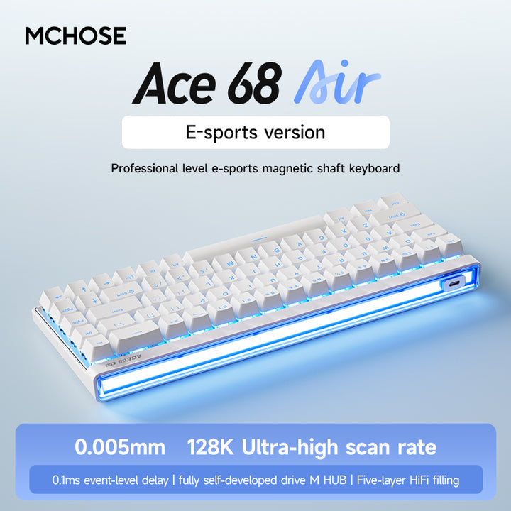 Tastatură mecanică MCHOSE ACE68 Air 8K Magnetic