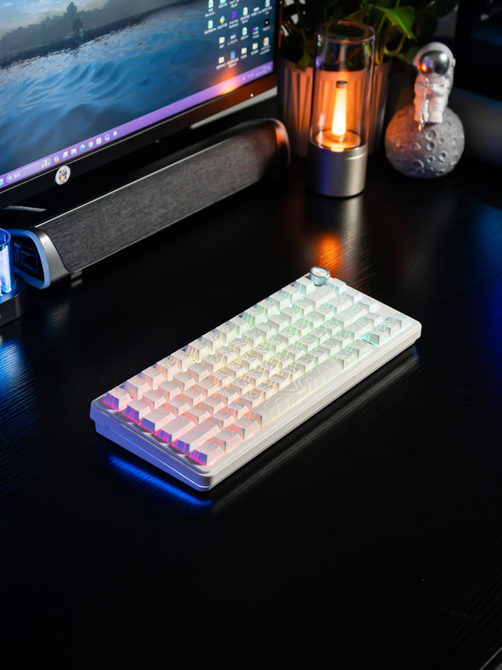 Tastatură mecanică gaming RX75 Pro – RGB Wireless