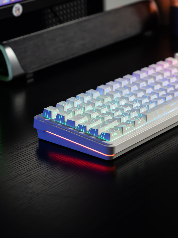 Tastatură mecanică gaming RX75 Pro – RGB Wireless