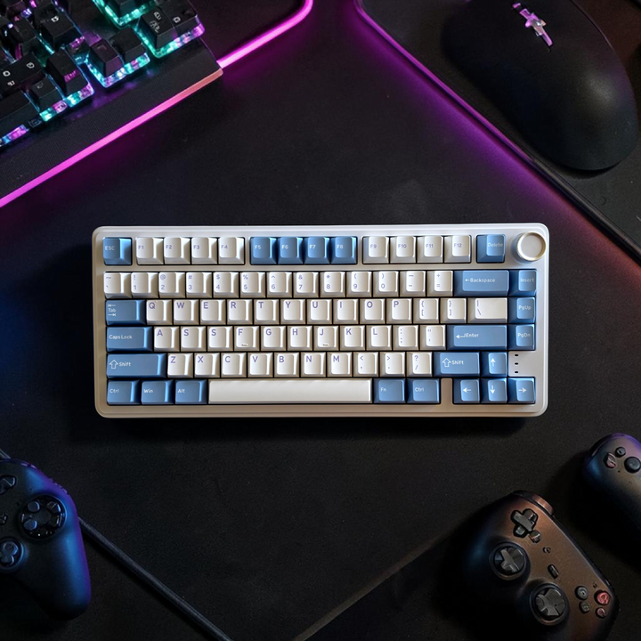 Tastatură mecanică gaming RX75 Pro – RGB Wireless