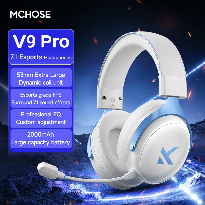 Căști MCHOSE V9 Pro Gaming Wireless