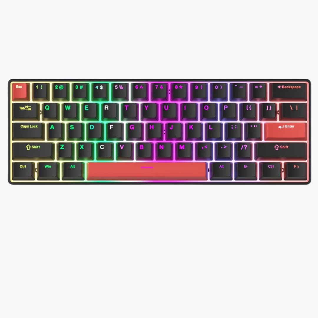 Tastatură mecanică FuryCube TS61 Compact RGB Gaming