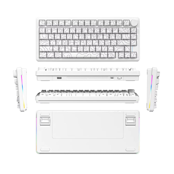Tastatură mecanică gaming RX75 Pro – RGB Wireless
