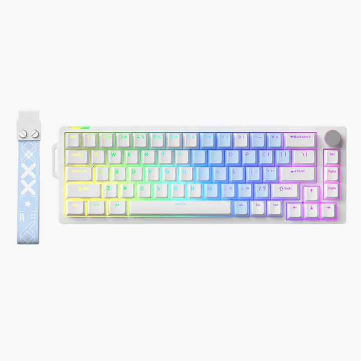 Tastatură mecanică FuryCube V68 RGB Knob