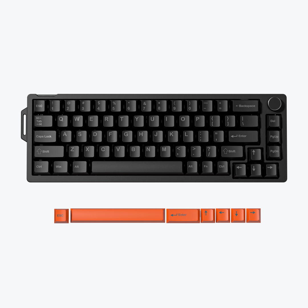 Tastatură mecanică FuryCube V68 RGB Knob – LUNIVISION SRL
