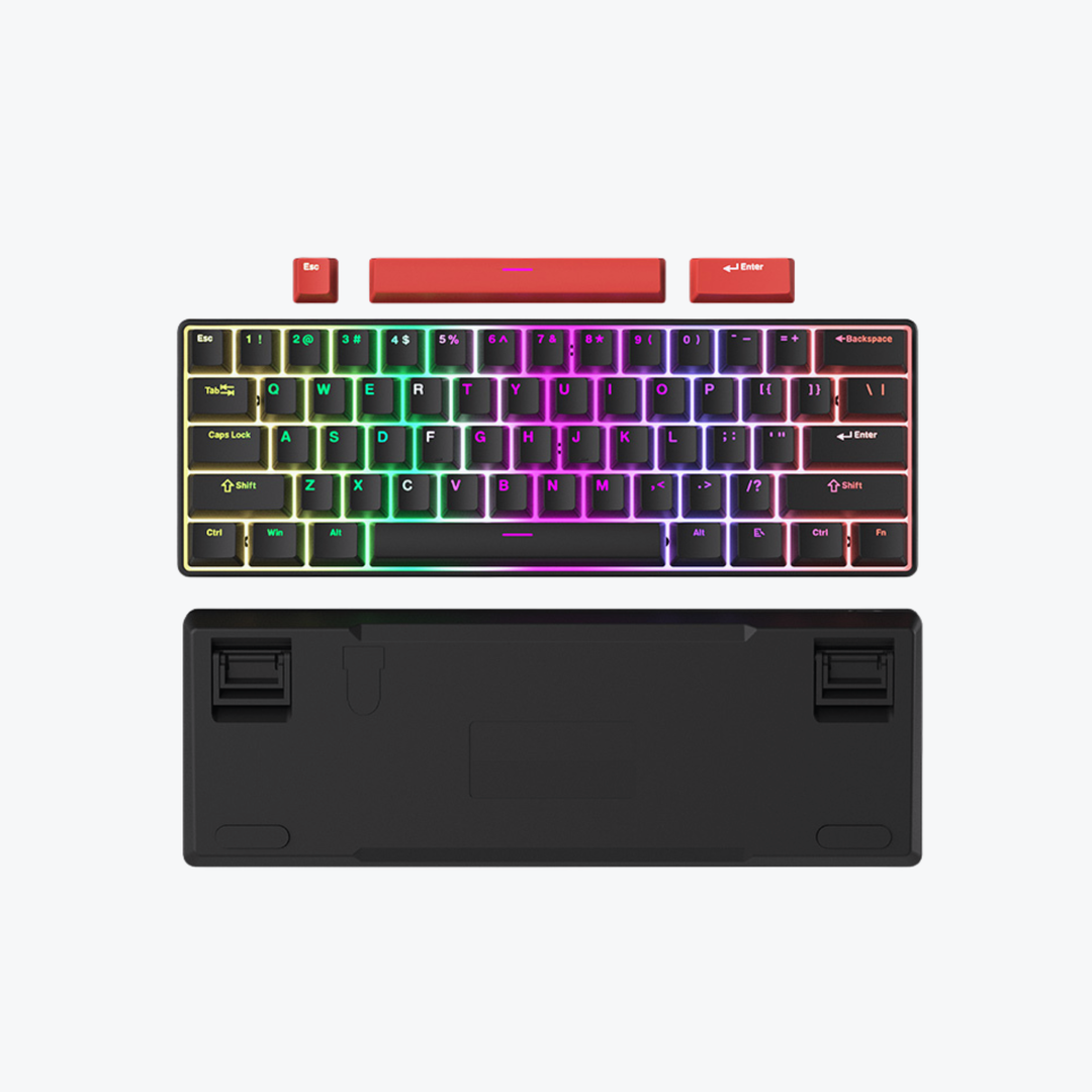 Tastatură mecanică FuryCube TS61 Compact RGB Gaming