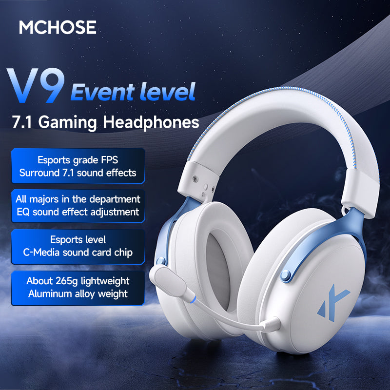 Căști MCHOSE V9 Pro Gaming Wireless